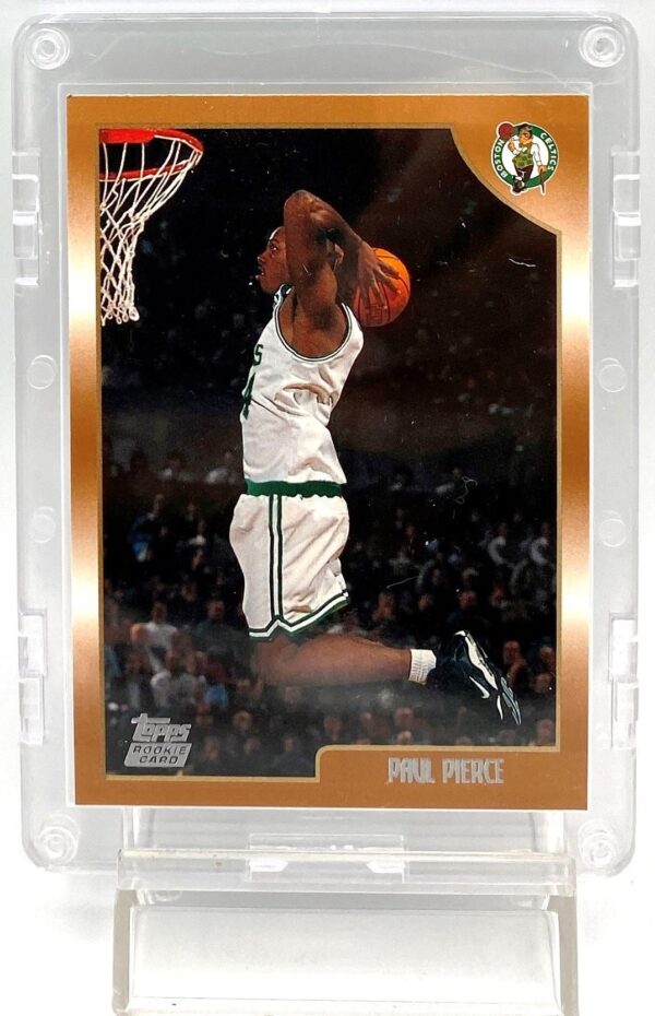 1998-99 Topps Rookie Card Paul Pierce (Silver Script Print Card #135 (6pcs) (3)
