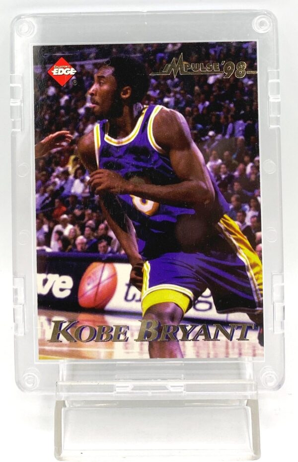 1998 Edge Impulse '98 Kobe Bryant (Checklist) Gold Script Print) Card #9 (1pc) (2) 1998 Edge Impulse '98 Kobe Bryant (Checklist) Gold Script Print) Card #9 (1pc) (2)