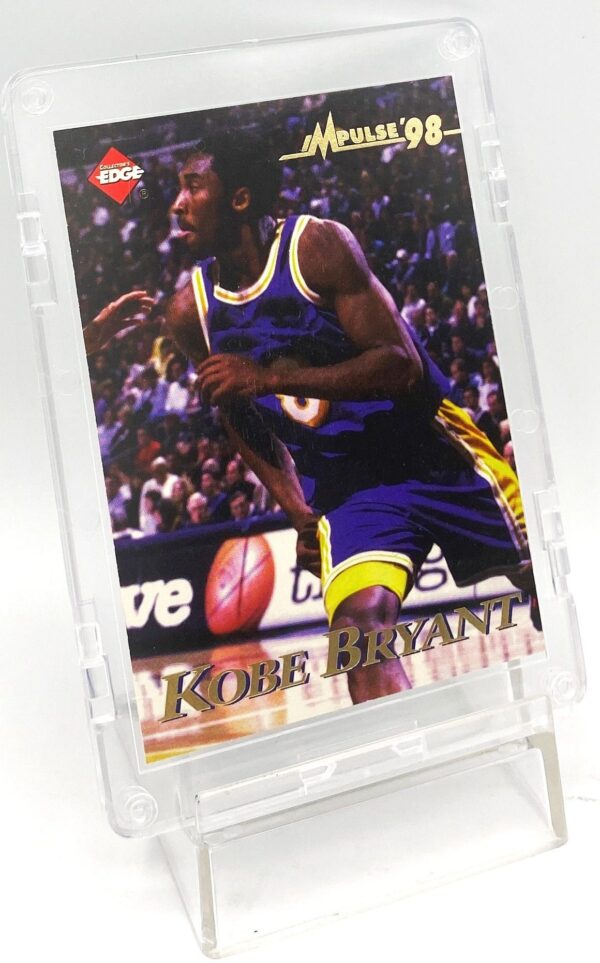 1998 Edge Impulse '98 Kobe Bryant (Checklist) Gold Script Print) Card #9 (1pc) (3) 1998 Edge Impulse '98 Kobe Bryant (Checklist) Gold Script Print) Card #9 (1pc) (3)