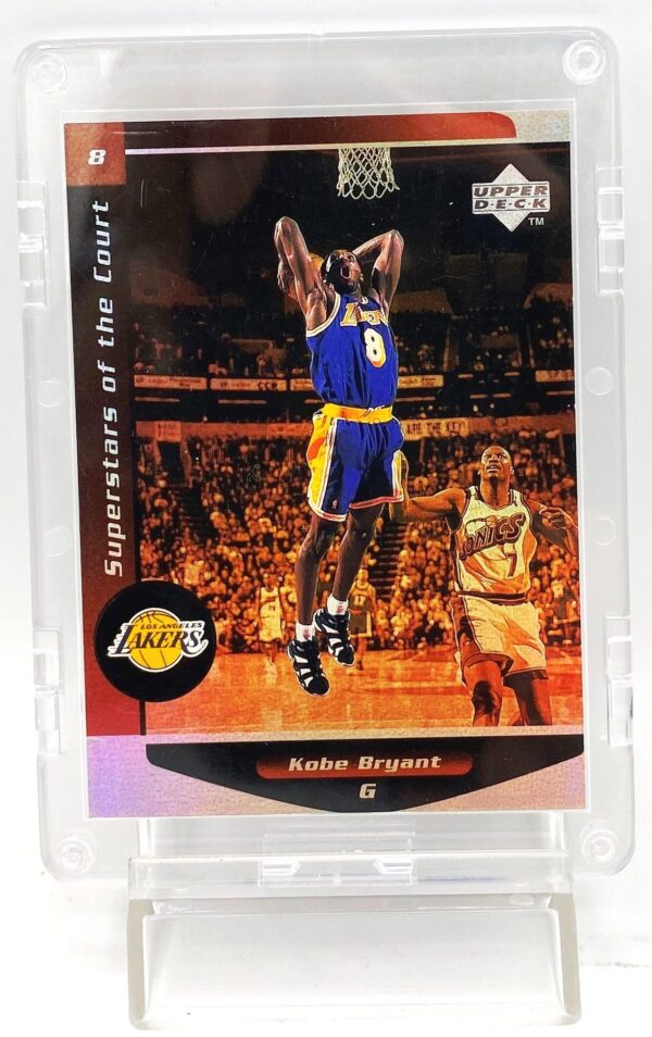1998 UD Superstars Of The Court Kobe Bryant (Holo Foil) Card #C8 (2pcs) (2)