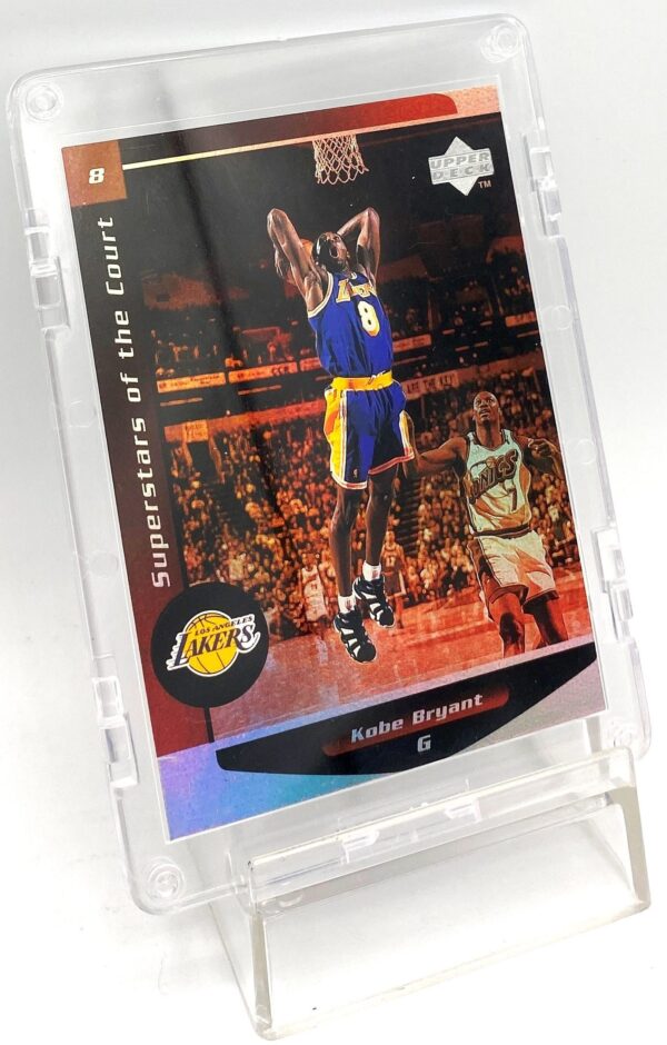 1998 UD Superstars Of The Court Kobe Bryant (Holo Foil) Card #C8 (2pcs) (3)