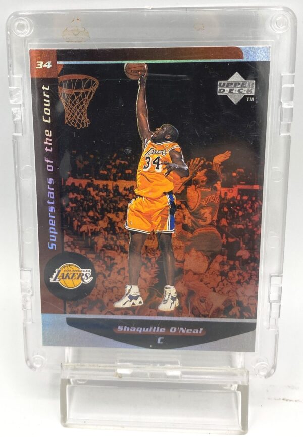 1998 Upper Deck Superstars Of The Court Shaquille O'Neal Card #C16 (2pcs) (2)