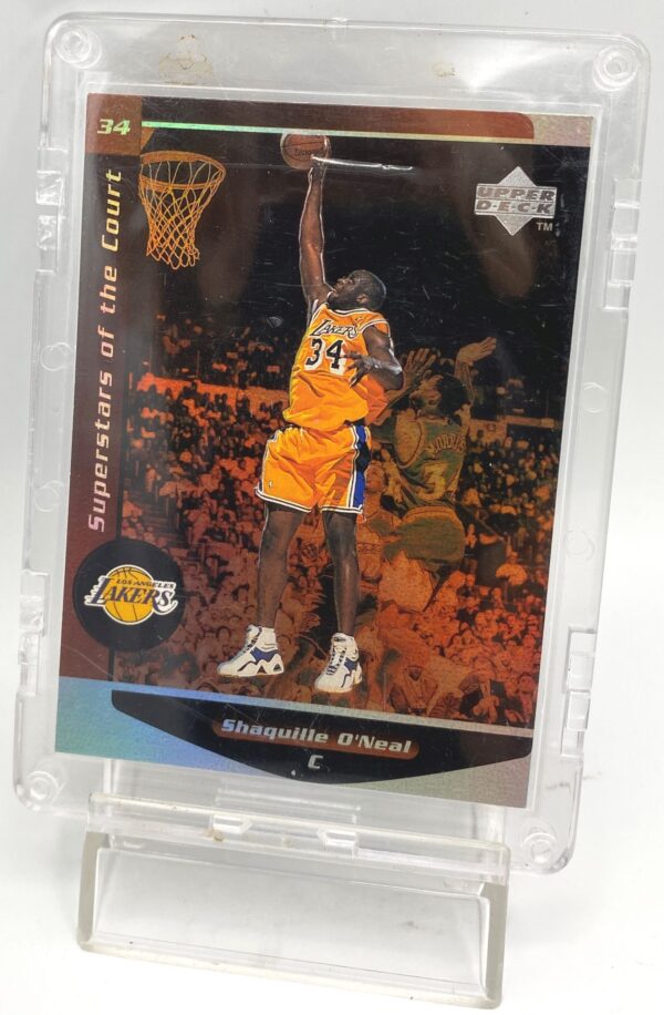 1998 Upper Deck Superstars Of The Court Shaquille O'Neal Card #C16 (2pcs) (3)