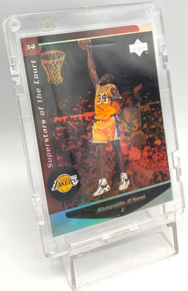 1998 Upper Deck Superstars Of The Court Shaquille O'Neal Card #C16 (2pcs) (4)