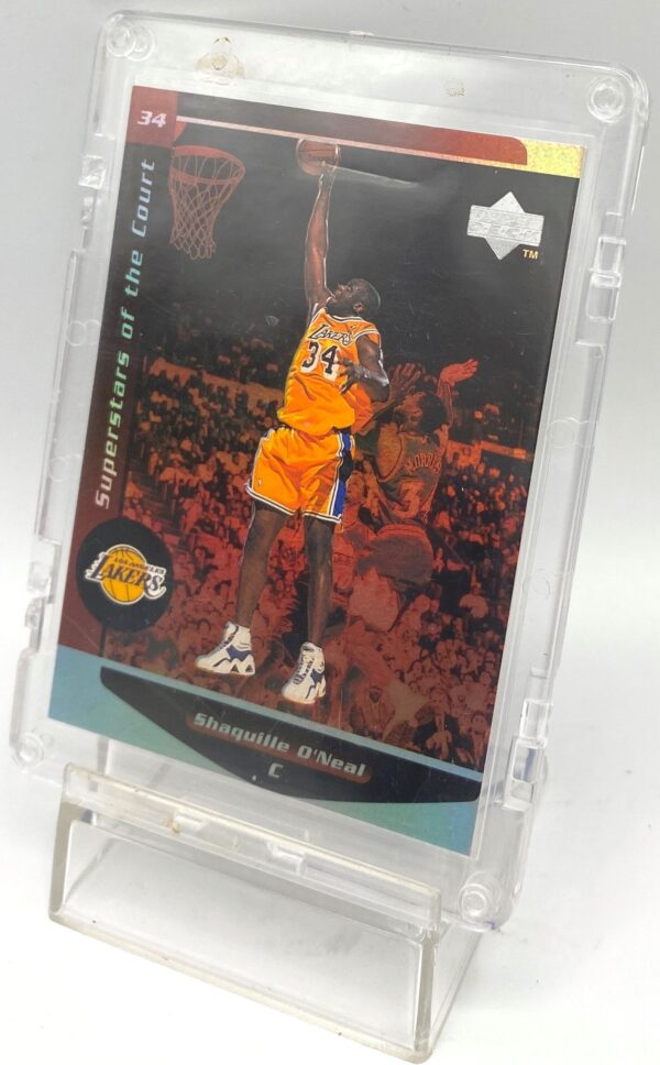 1998 Upper Deck Superstars Of The Court Shaquille O'Neal Card #C16 (2pcs) (5)