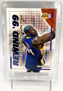 1999-00 Skybox Shaquille O'Neal Rewind '99 #22 Of 40 RN (2pcs) (2)