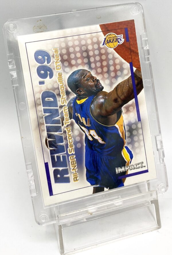1999-00 Skybox Shaquille O'Neal Rewind '99 #22 Of 40 RN (2pcs) (3) 1999-00 Skybox Shaquille O'Neal Rewind '99 #22 Of 40 RN (2pcs) (3)