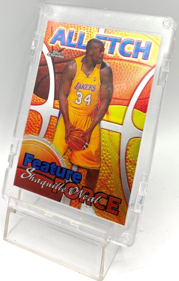 1999-00 Topps Chrome Shaquille O'Neal (All Etch Chrome) #AE5 (1pc) (4)