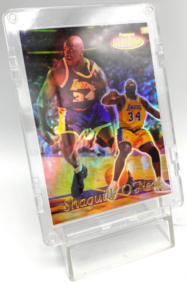 1999-00 Topps Gold Label Shaquille O'Neal (Gold Refractor Card #62 (1pc) (3)