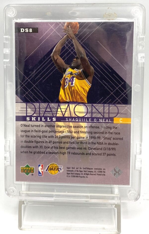 1999-00 Upper Deck Black Diamond Shaquille O'Neal Card #DS8 (1pc) (5) 1999-00 Upper Deck Black Diamond Shaquille O'Neal Card #DS8 (1pc) (5)