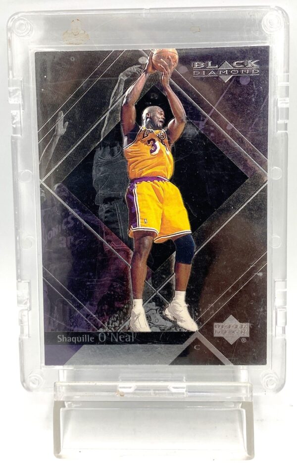 1999-00 Upper Deck Black Diamond Shaquille O'Neal Chrome Card #37 (4pcs) (1)