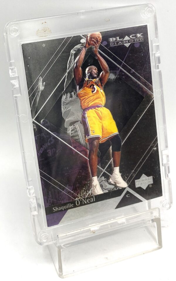 1999-00 Upper Deck Black Diamond Shaquille O'Neal Chrome Card #37 (4pcs (3)