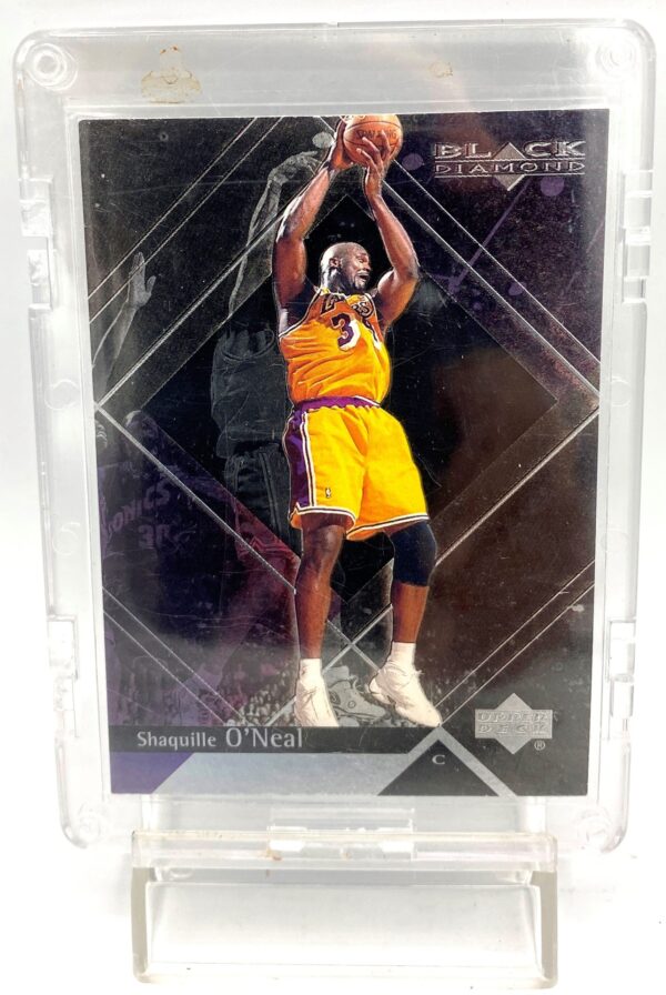 1999-00 Upper Deck Black Diamond Shaquille O'Neal Chrome Card #37 (4pcs