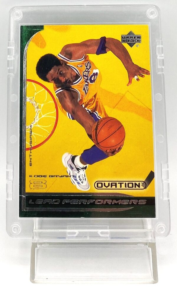 1999 Ovation Kobe Bryant (Lead Performers-Enthusiasm) Silver Insert #LP8 (1pc) (1)