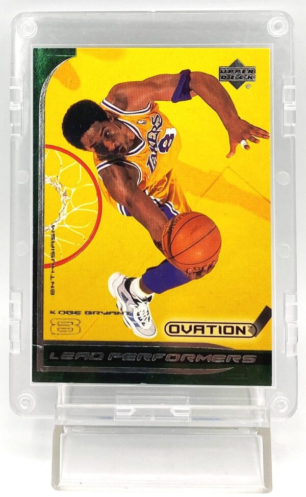 1999 Ovation Kobe Bryant (Lead Performers-Enthusiasm) Silver Insert #LP8 (1pc) (2)