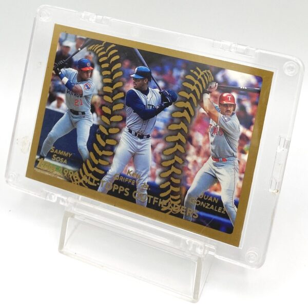 1999 Topps 1998 All-Topps OutFielders Card #454 Ken Griffey Jr (4) 1999 Topps 1998 All-Topps OutFielders Card #454 Ken Griffey Jr (4)