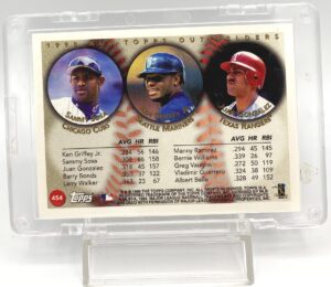 1999 Topps 1998 All-Topps OutFielders Card #454 Ken Griffey Jr (5)