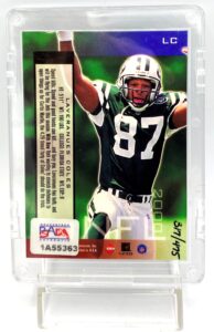 2000 Edge NFL Rookie Ink Gold Laveranues Coles Autograph (6)