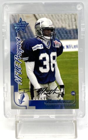 2000 Leaf Rookies & Stars Duane Hawthorne Autographed (1)
