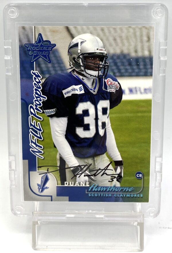 2000 Leaf Rookies & Stars Duane Hawthorne Autographed (2) 2000 Leaf Rookies & Stars Duane Hawthorne Autographed (2)