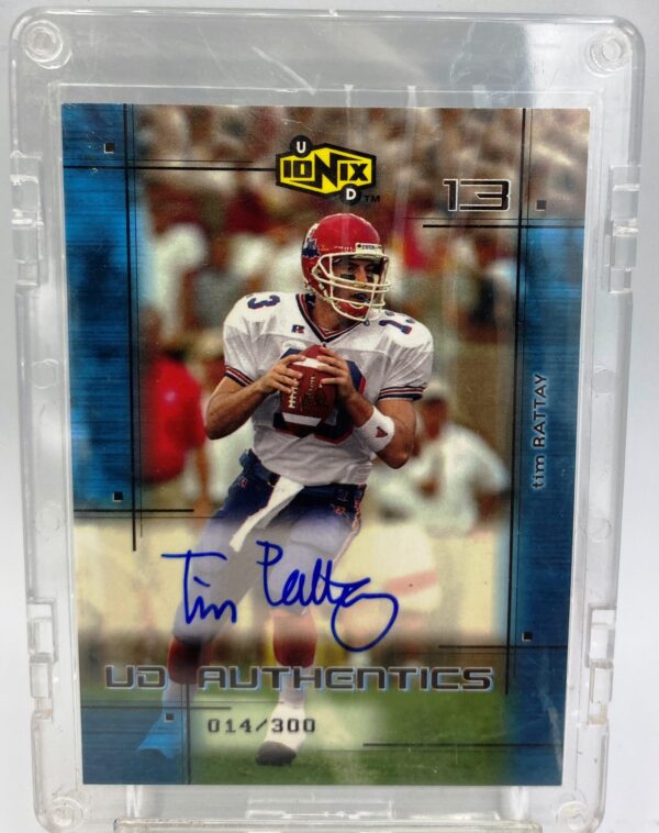 2000 Upper Deck Ionix UD Authentics Tim Rattay (3)