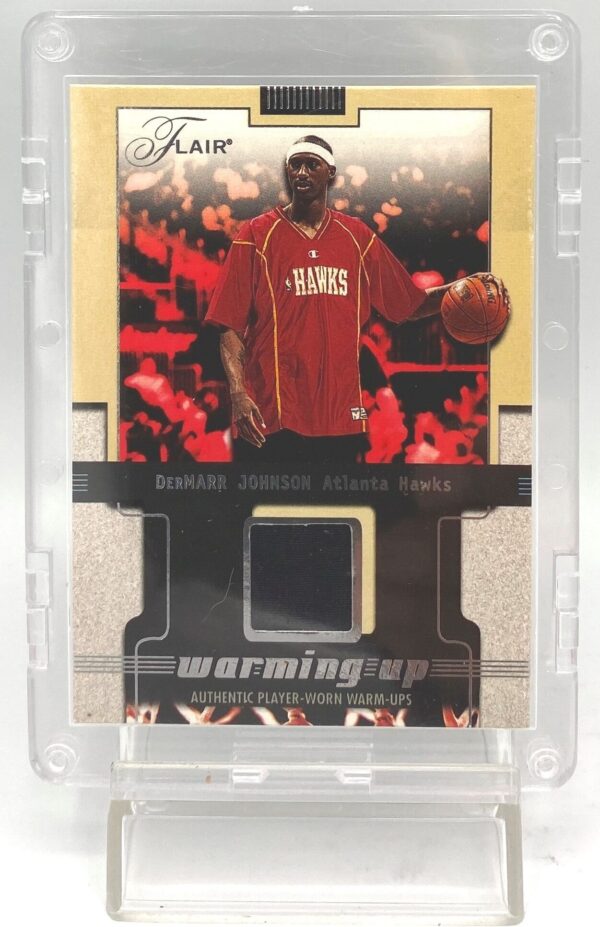 2001-02 Fleer-Flair Warming Up Dermarr Johnson (1)