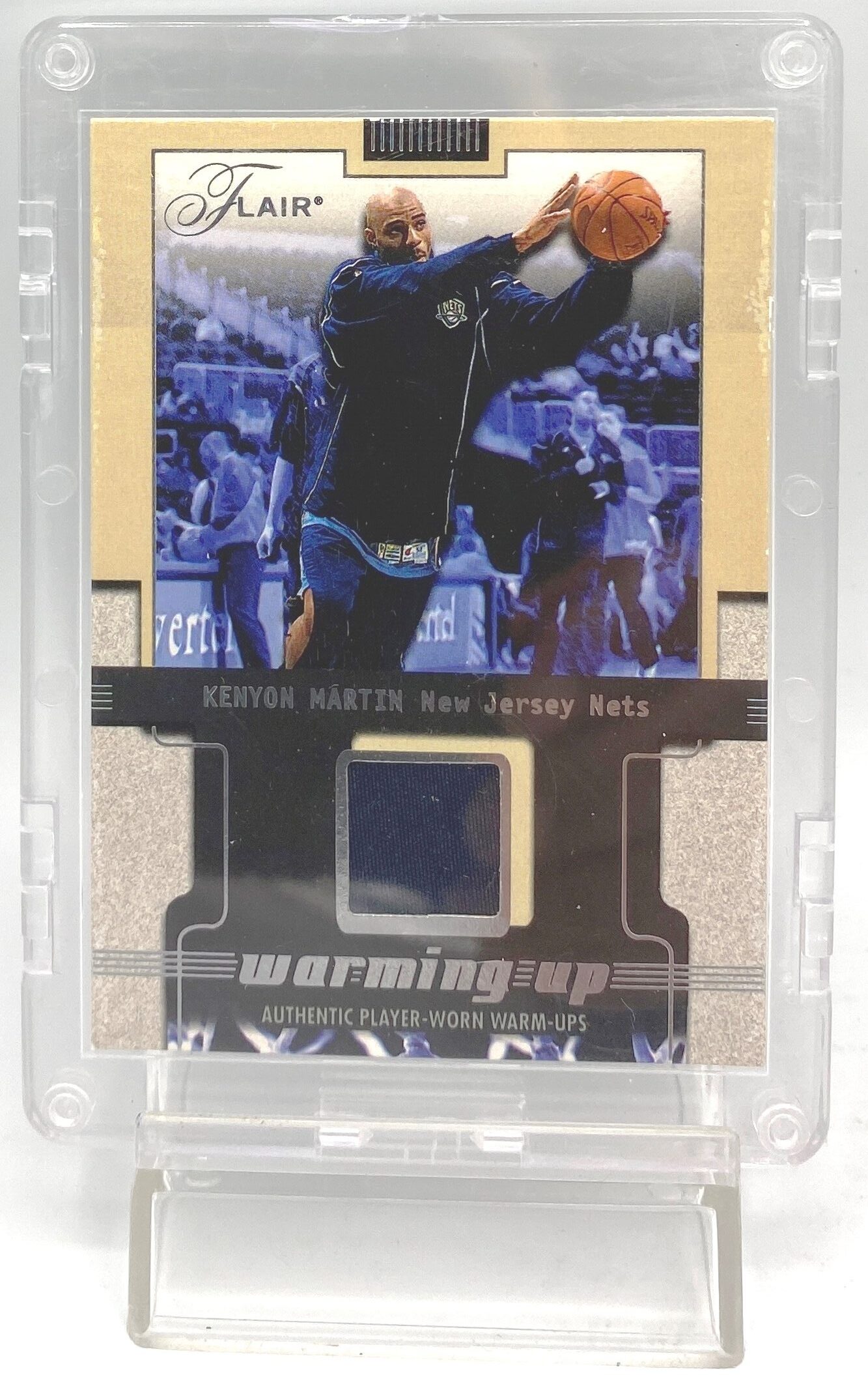 2001-02 Fleer-Flair Warming Up Kenyon Martin (1)