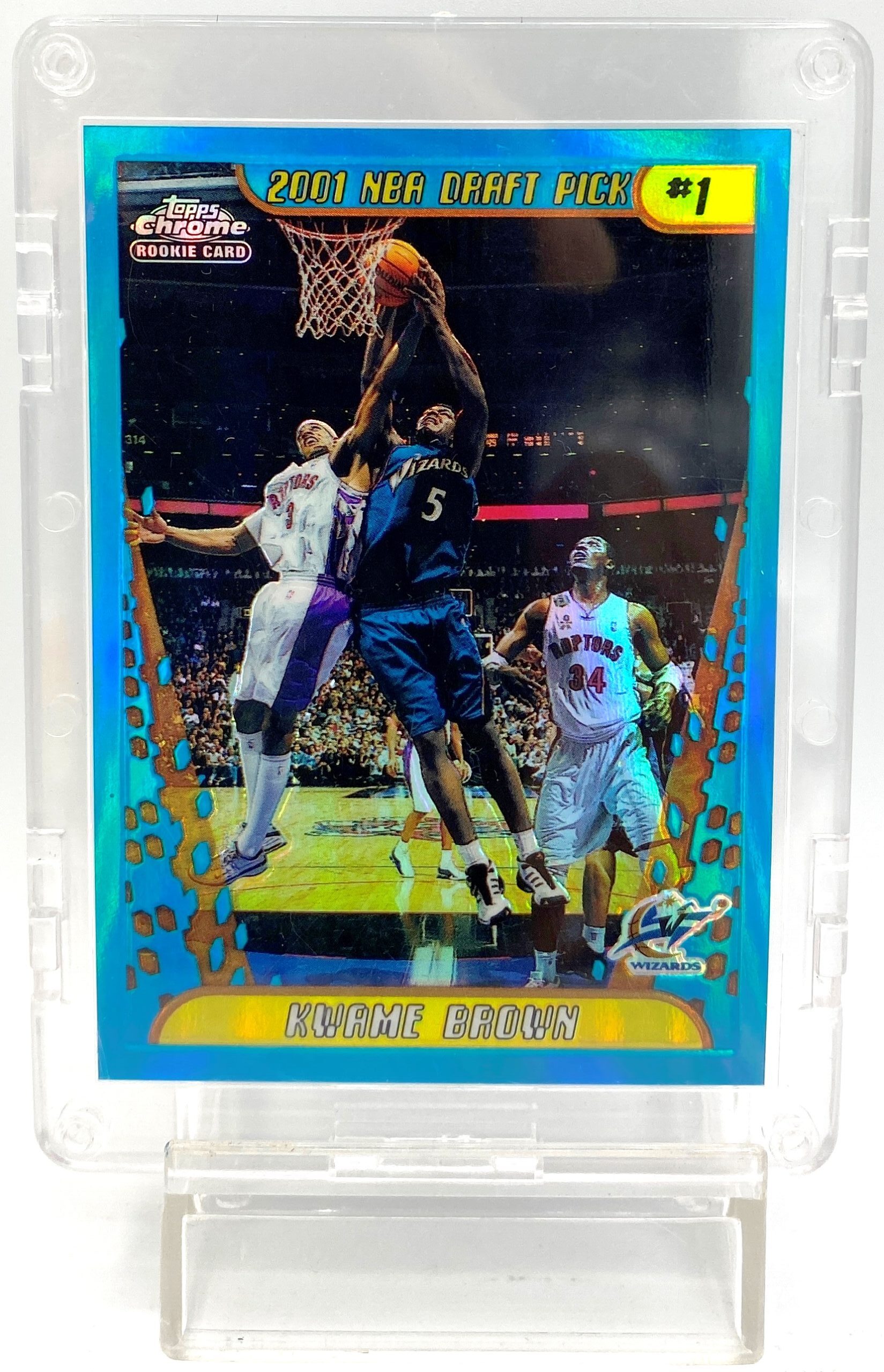 2001-02 Topps Chrome Kwame Brown Rookie Card #165 (1)