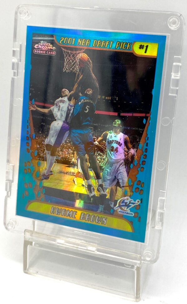 2001-02 Topps Chrome Kwame Brown Rookie Card #165 (4) 2001-02 Topps Chrome Kwame Brown Rookie Card #165 (4)