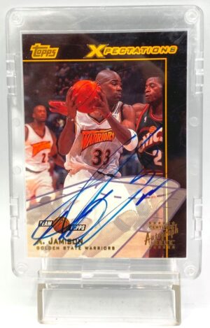 2001-02 Topps Xpectations Gold Antawn Jamison Autograph (0)