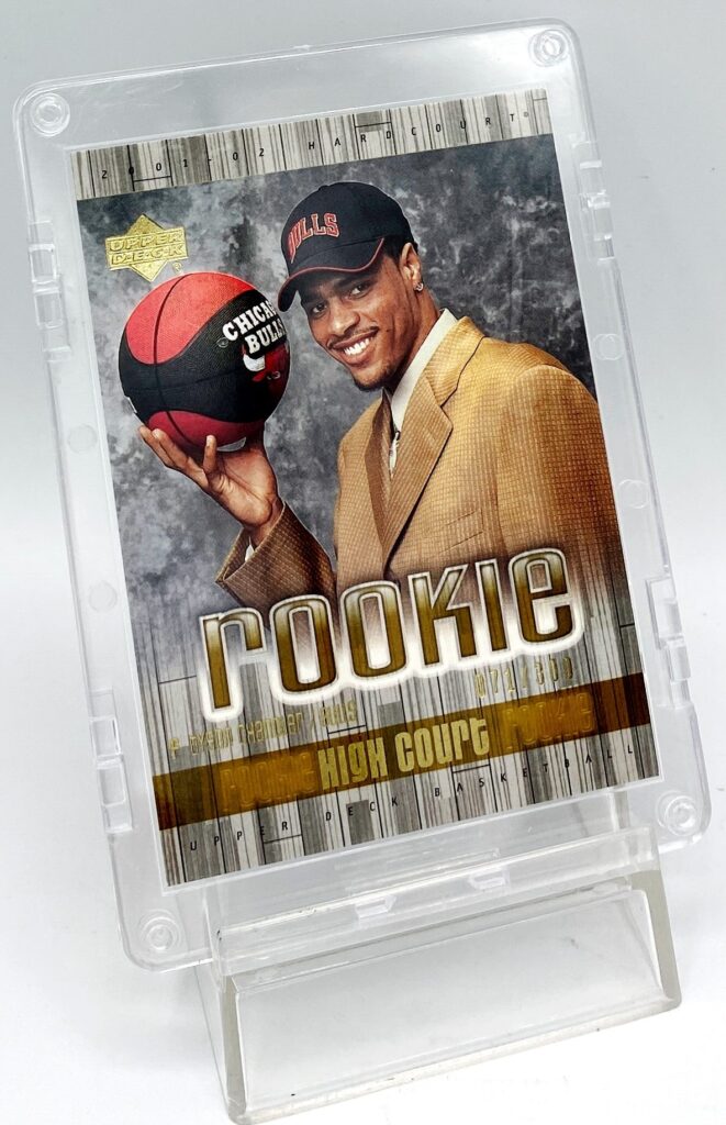 2001-02 Upper Deck Hardcourt Tyson Chandler Card #119 (3)