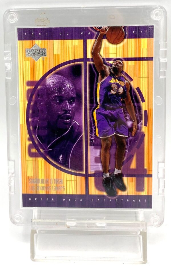 2001-02 Upper Deck Hardwood Court Shaquille O'Neal Card #38 (1pc) (1) 2001-02 Upper Deck Hardwood Court Shaquille O'Neal Card #38 (1pc) (1)