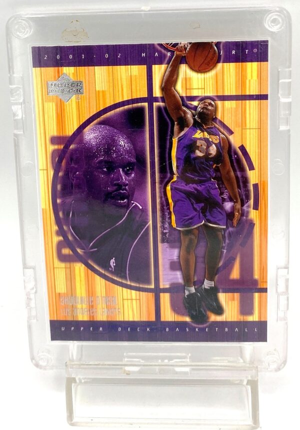 2001-02 Upper Deck Hardwood Court Shaquille O'Neal Card #38 (1pc) (2) 2001-02 Upper Deck Hardwood Court Shaquille O'Neal Card #38 (1pc) (2)
