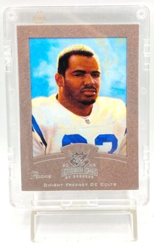 2002 Donruss Gridiron Kings Silver Rookie Card #139 Dwight Freeney (1)