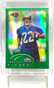 2002 Topps Chrome Rookie Refractor Card #170 Travis Fisher (1)