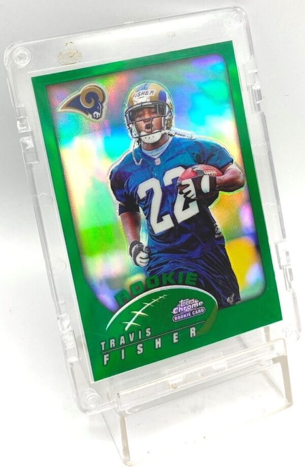 2002 Topps Chrome Rookie Refractor Card #170 Travis Fisher (3) 2002 Topps Chrome Rookie Refractor Card #170 Travis Fisher (3)