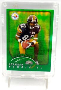 2002 Topps Chrome Rookie Refractor Card #192 Antwaan Randle El (2)