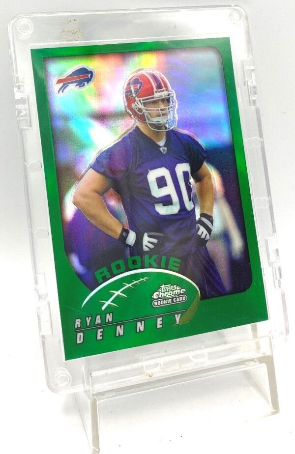 2002 Topps Chrome Rookie Refractor Card #200 Ryan Denney (3) 2002 Topps Chrome Rookie Refractor Card #200 Ryan Denney (3)