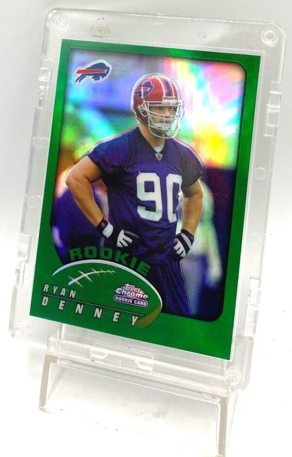 2002 Topps Chrome Rookie Refractor Card #200 Ryan Denney (4) 2002 Topps Chrome Rookie Refractor Card #200 Ryan Denney (4)