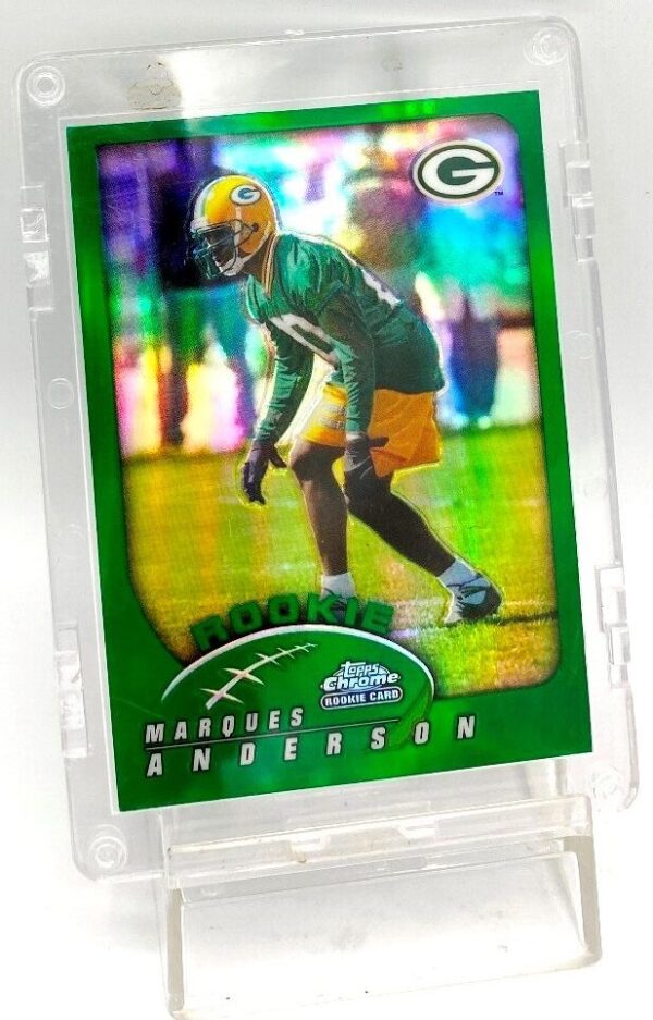 2002 Topps Chrome Rookie Refractor Card #257 Marques Anderson (3) 2002 Topps Chrome Rookie Refractor Card #257 Marques Anderson (3)