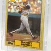 1987 Topps Rookie Card #320 Barry Bonds (4) 1987 Topps Rookie Card #320 Barry Bonds (4)