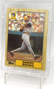 1987 Topps Rookie Card #320 Barry Bonds (4)