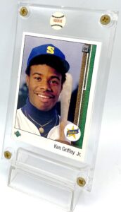 1989 Upper Deck Card #1 Ken Griffey Jr (4)