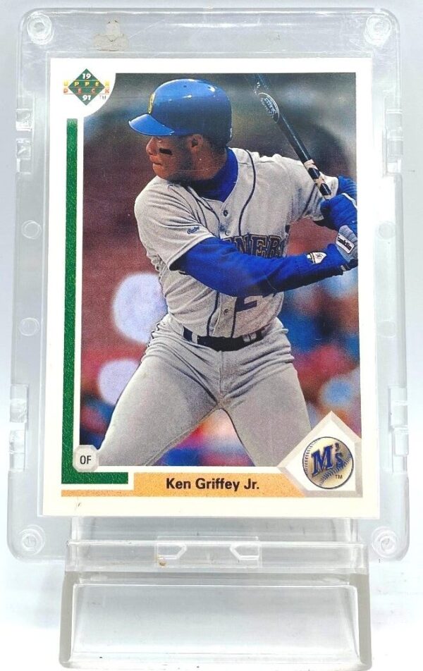 1990-91 Upper Deck Card #555 Ken Griffey Jr (2)