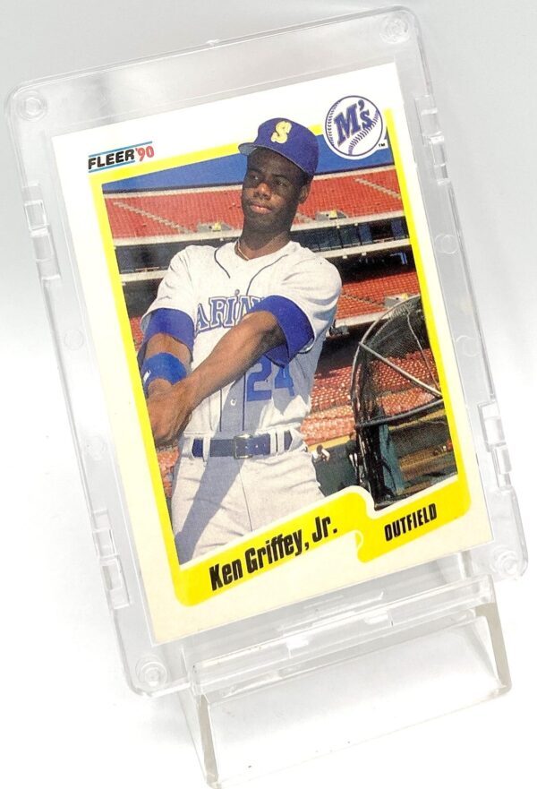 1990 Fleer Card #513 Ken Griffey Jr (3)