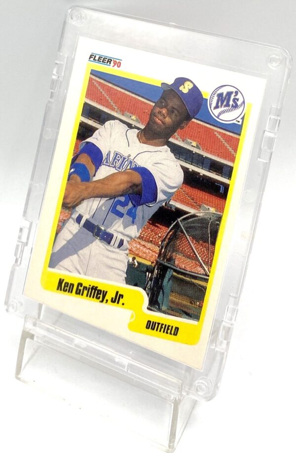 1990 Fleer Card #513 Ken Griffey Jr (4)