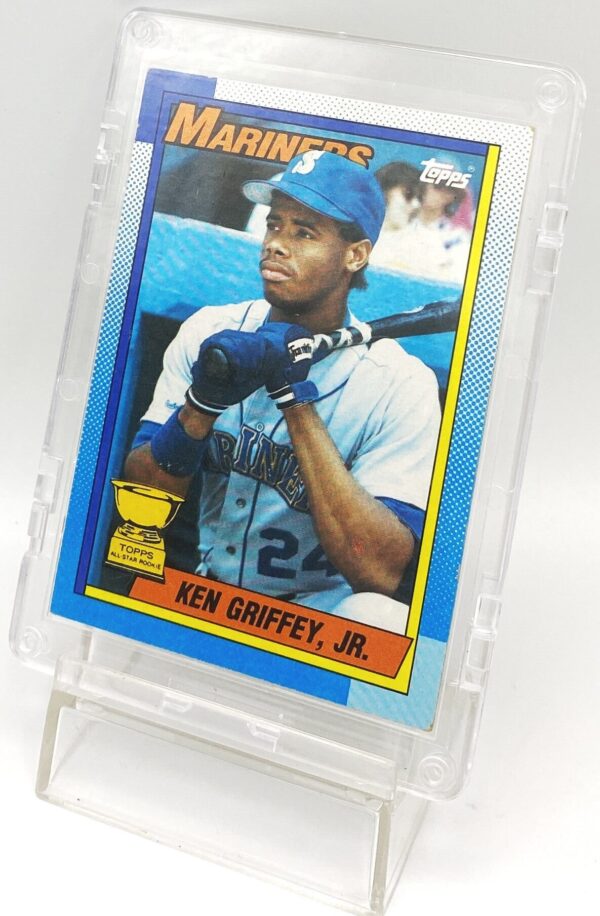 1990 Topps Card #336 Ken Griffey Jr (4)
