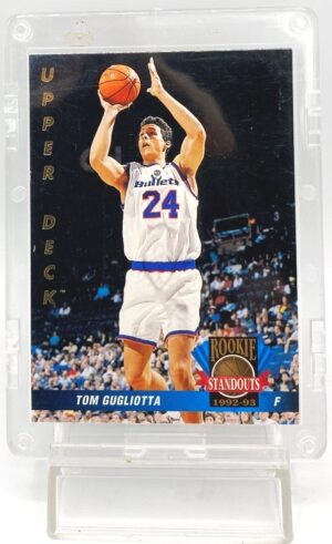 1992-93 Upper Deck Rookie Standouts Tom Gugliotta (2)