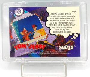 1993 Cardz Tekchrome Card #T2 Tom And Jerry (5)