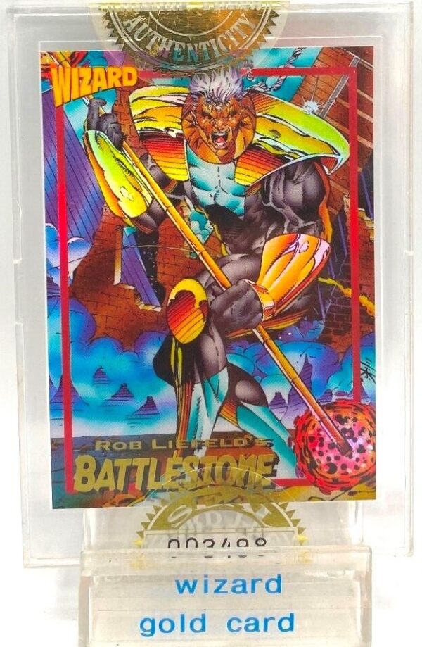 1993 Wizard Gold Edition Battlestone Refractor #6 (1) 1993 Wizard Gold Edition Battlestone Refractor #6 (1)